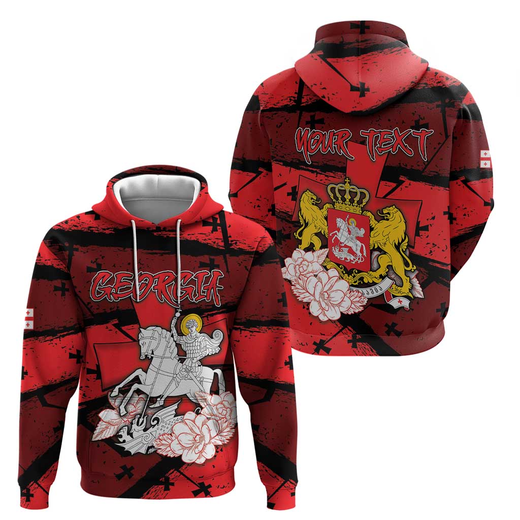 Personalized Georgia Hoodie Patron Saint Symbol DT05