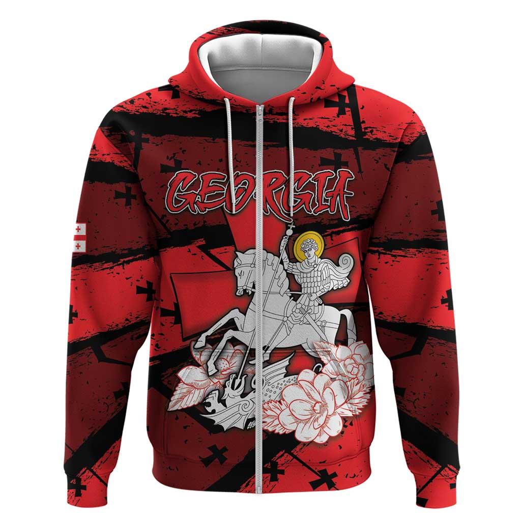 Personalized Georgia Hoodie Patron Saint Symbol DT05