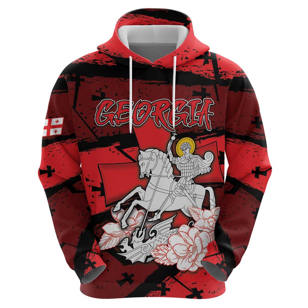 Personalized Georgia Hoodie Patron Saint Symbol DT05