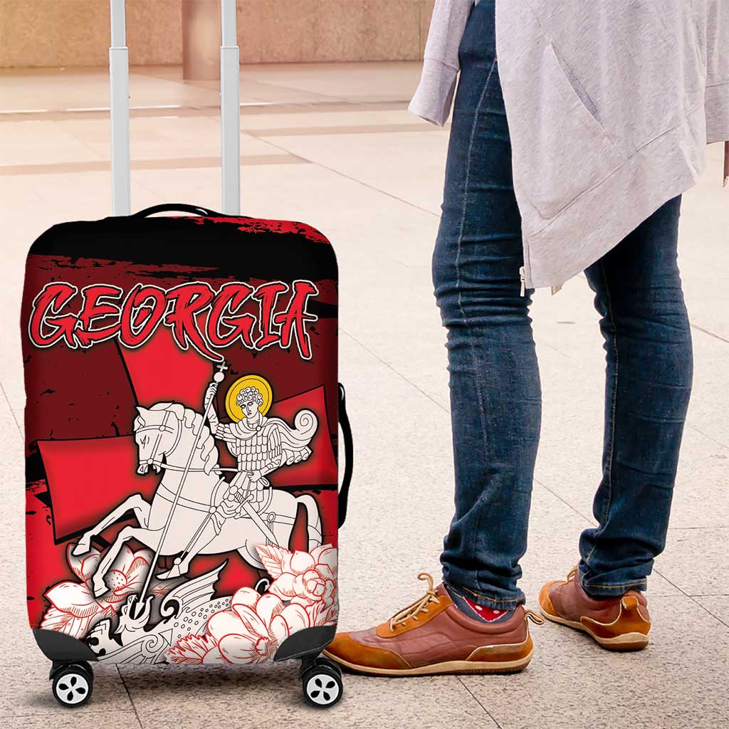 Georgia Luggage Cover Patron Saint Symbol DT05