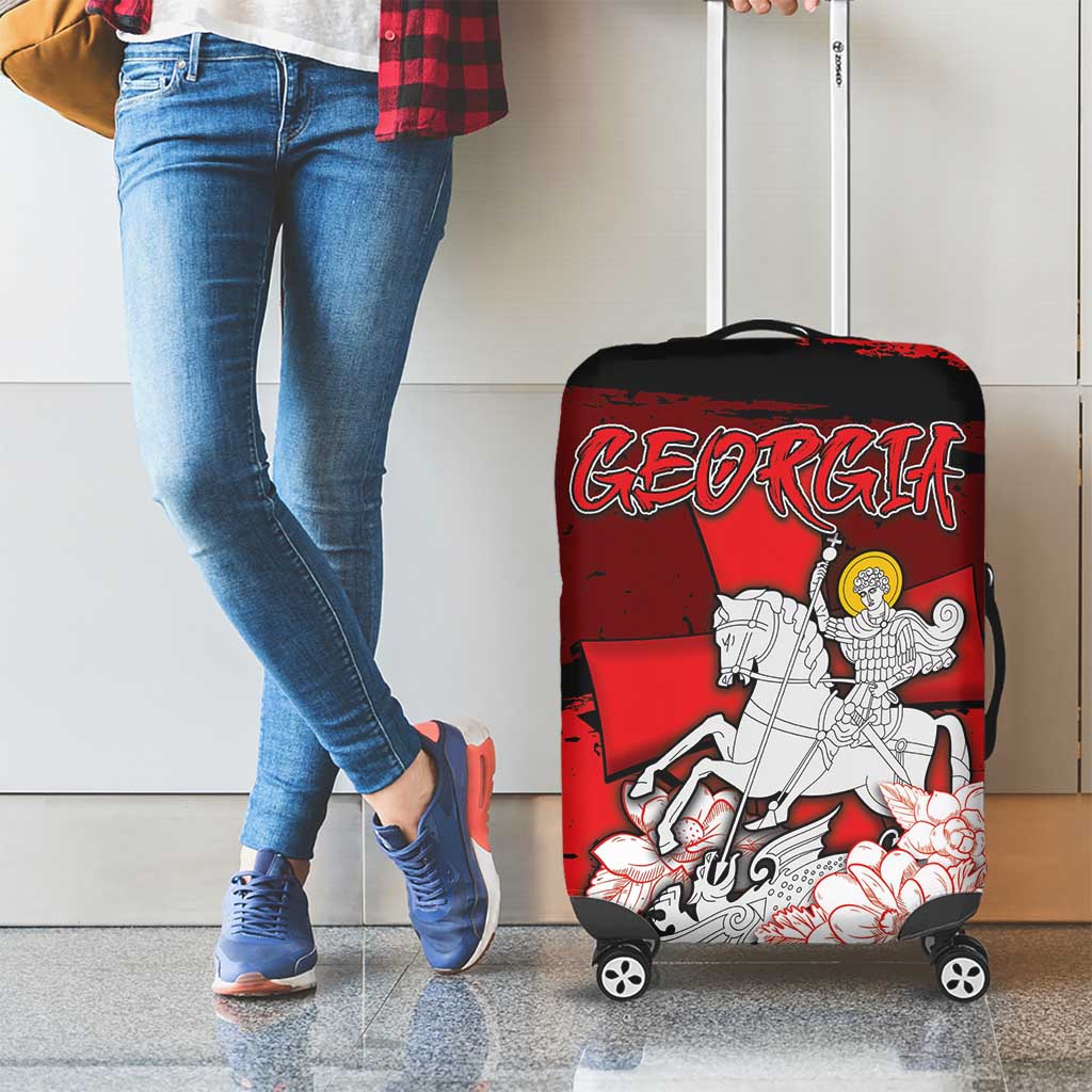 Georgia Luggage Cover Patron Saint Symbol DT05
