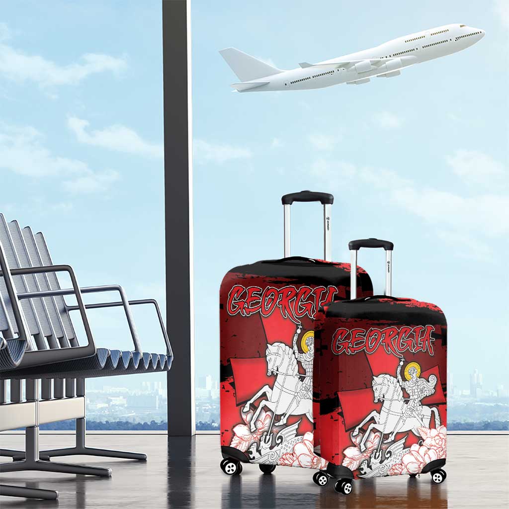 Georgia Luggage Cover Patron Saint Symbol DT05