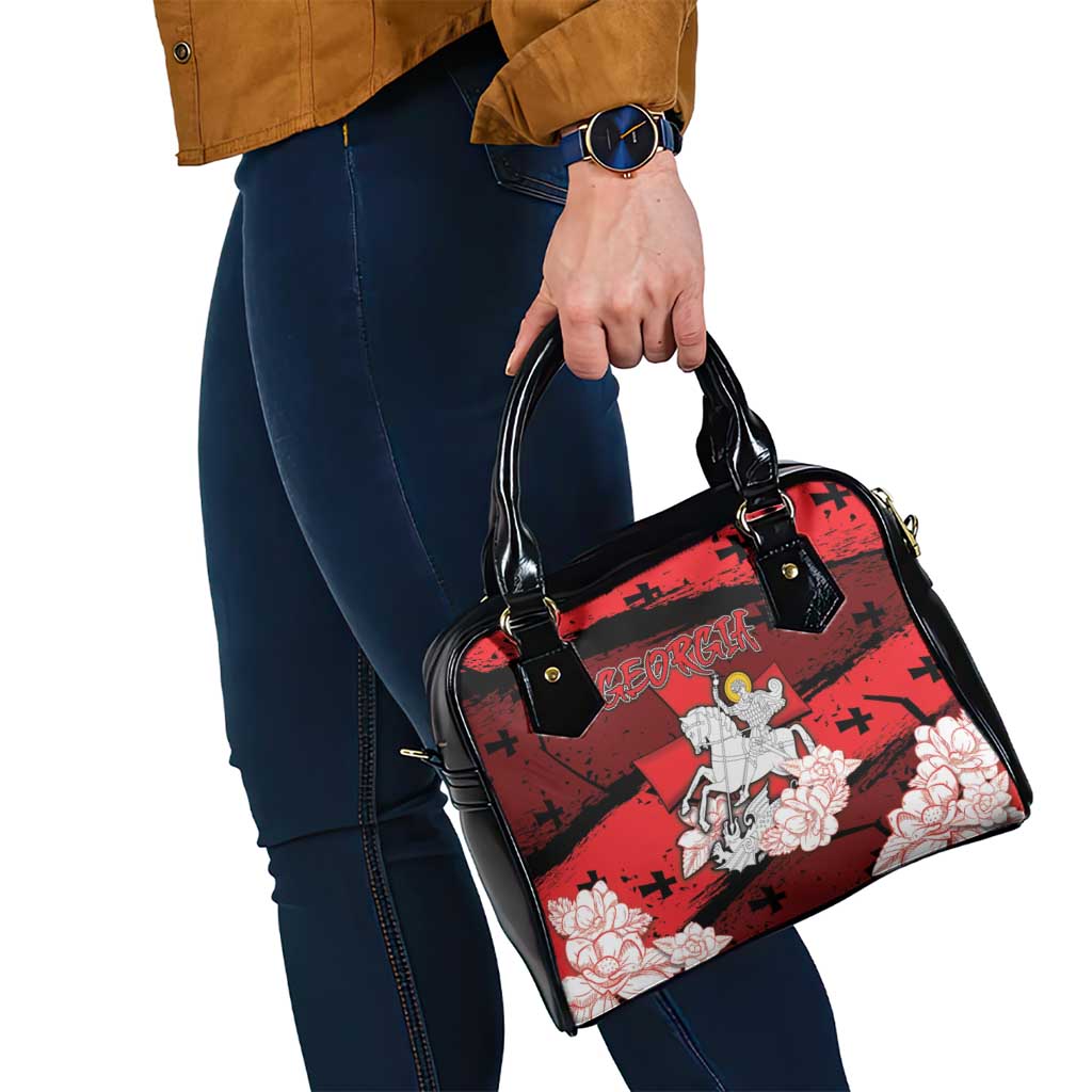 Georgia Shoulder Handbag Patron Saint Symbol DT05