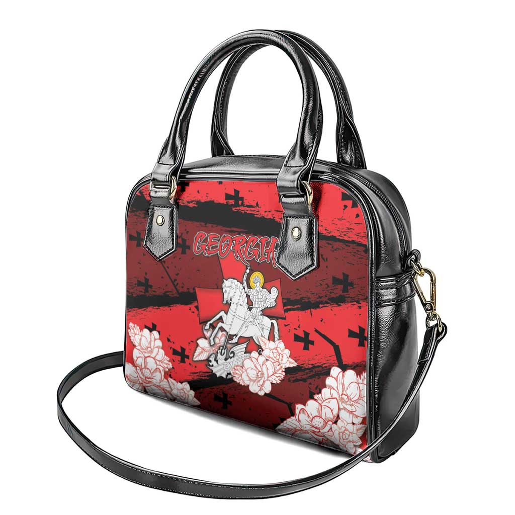 Georgia Shoulder Handbag Patron Saint Symbol DT05