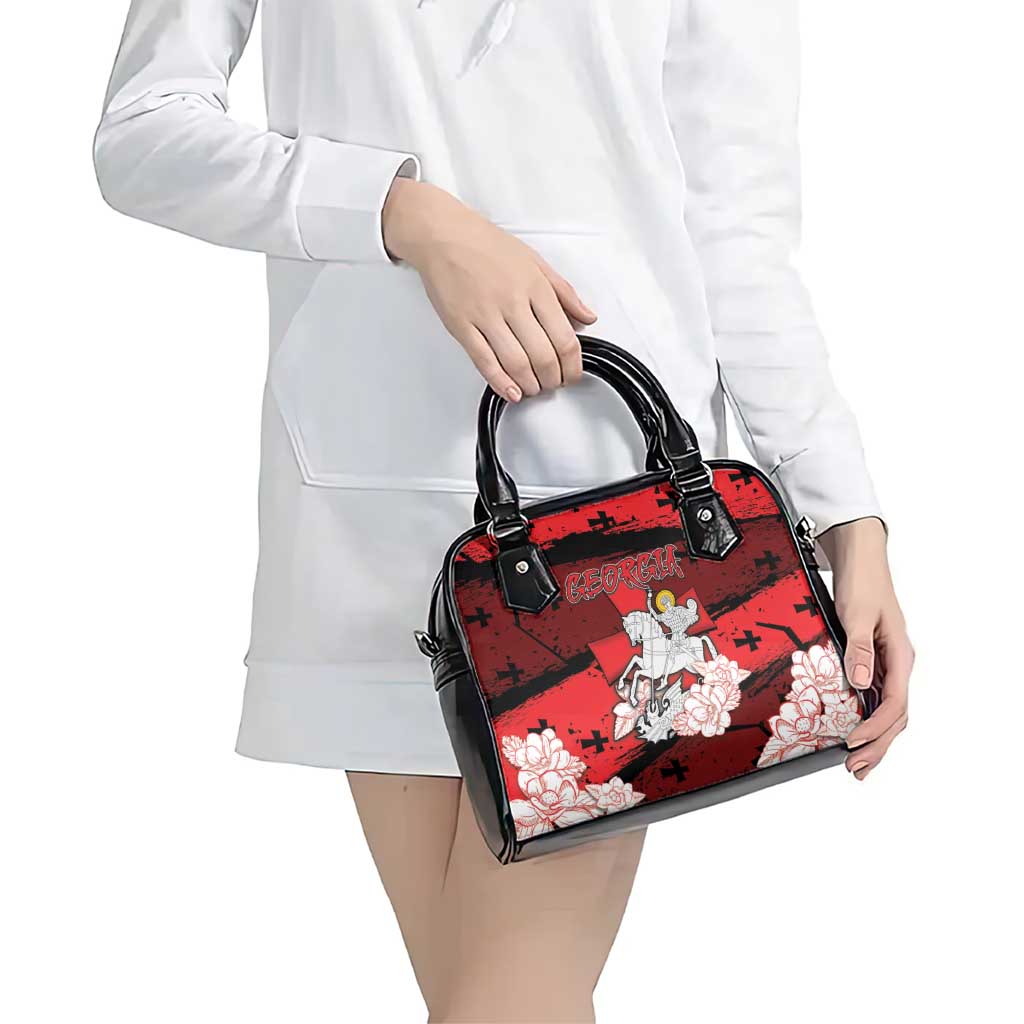 Georgia Shoulder Handbag Patron Saint Symbol DT05