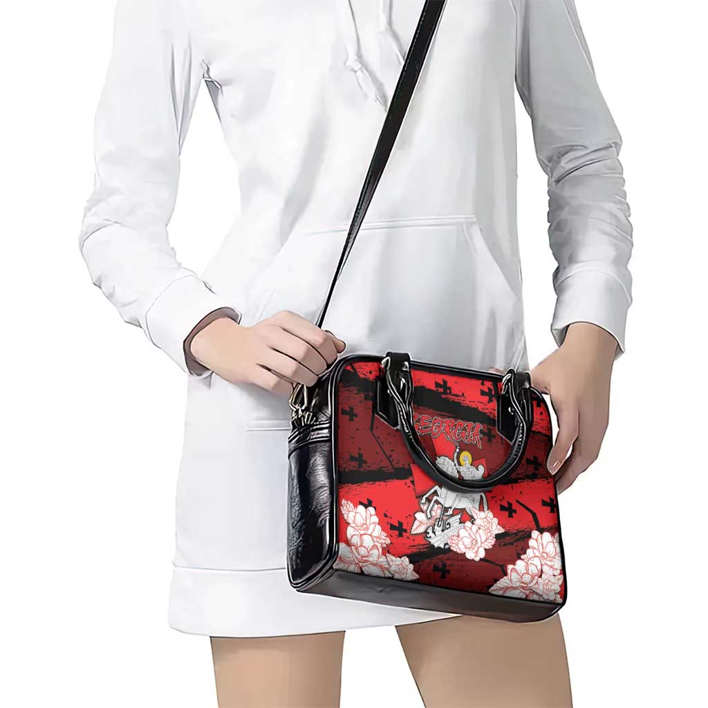 Georgia Shoulder Handbag Patron Saint Symbol DT05