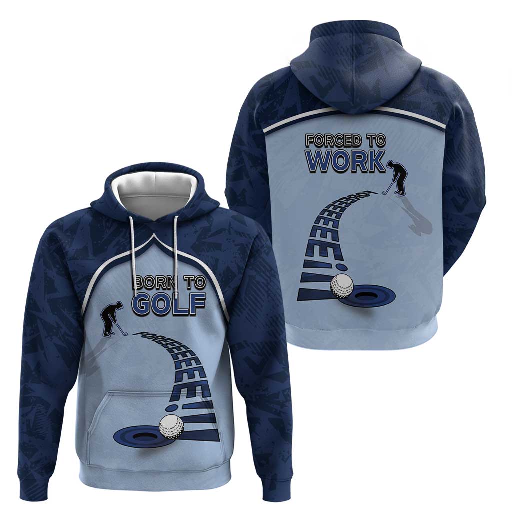 Golf Hoodie Sporty Style Navy DT05