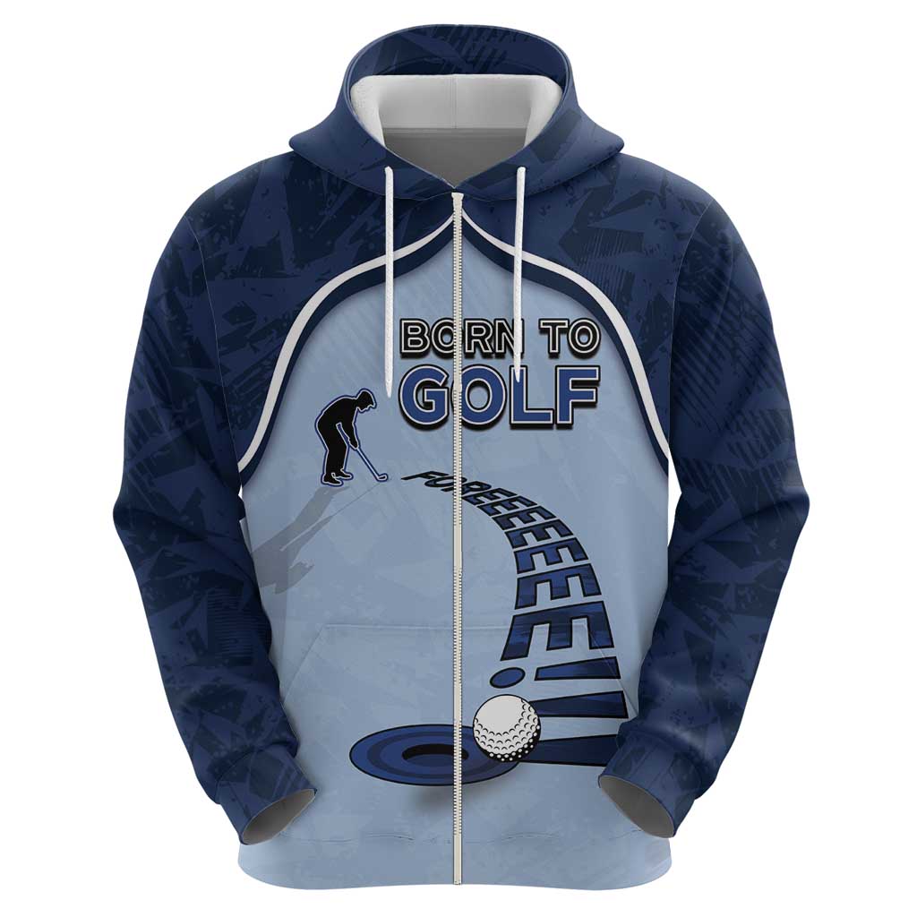 Golf Hoodie Sporty Style Navy DT05