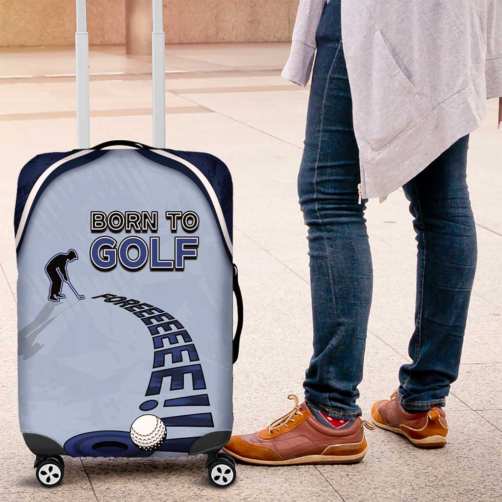 Golf Luggage Cover Sporty Style Navy DT05