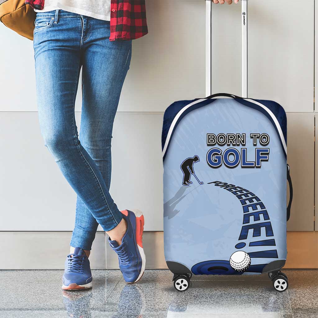 Golf Luggage Cover Sporty Style Navy DT05