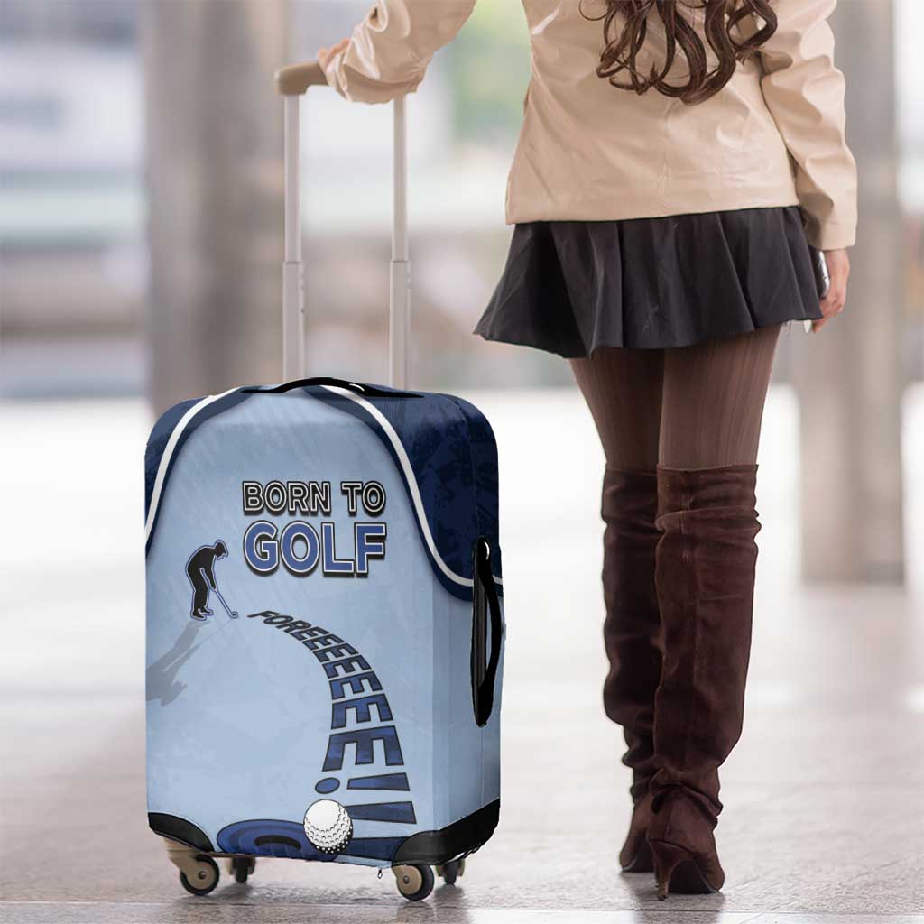 Golf Luggage Cover Sporty Style Navy DT05