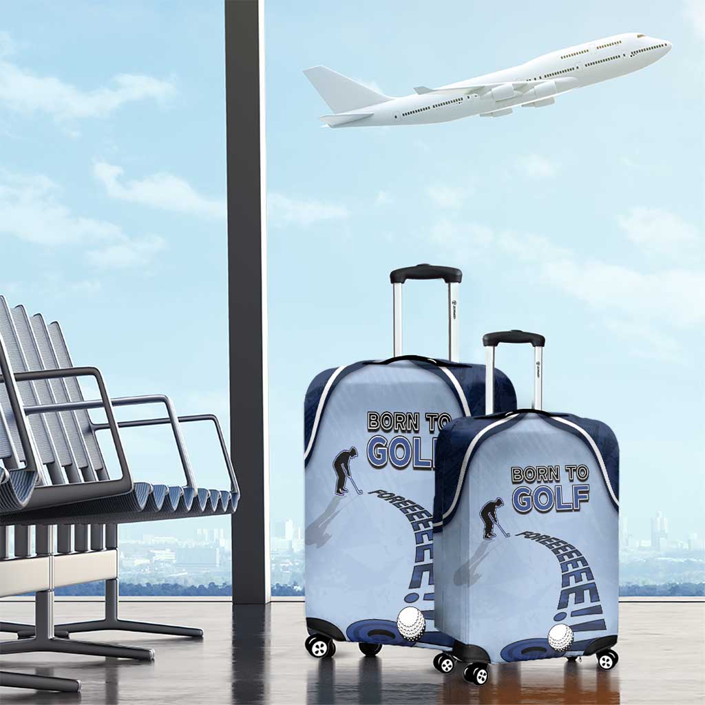 Golf Luggage Cover Sporty Style Navy DT05