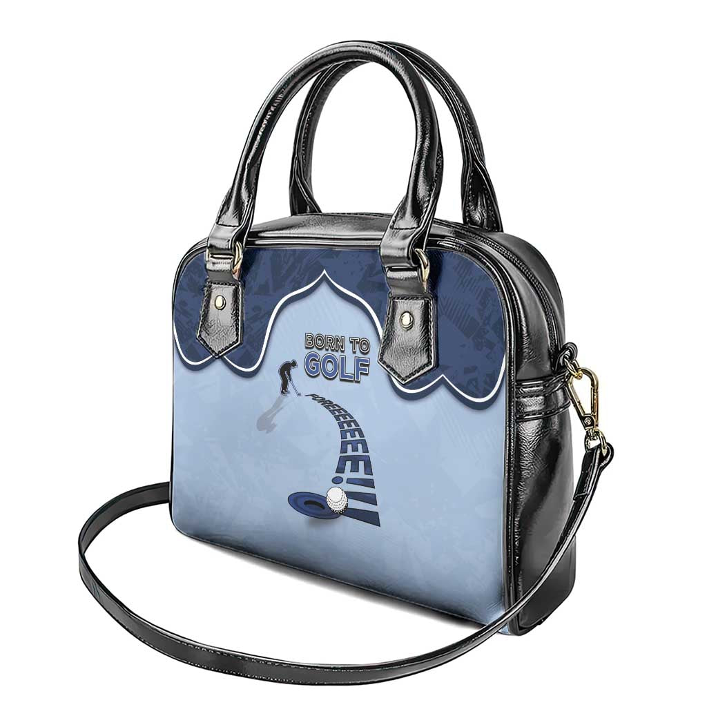 Golf Shoulder Handbag Sporty Style Navy DT05