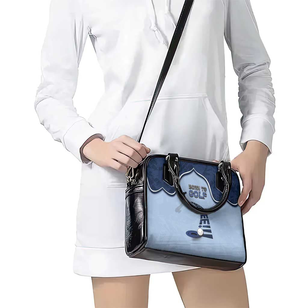 Golf Shoulder Handbag Sporty Style Navy DT05