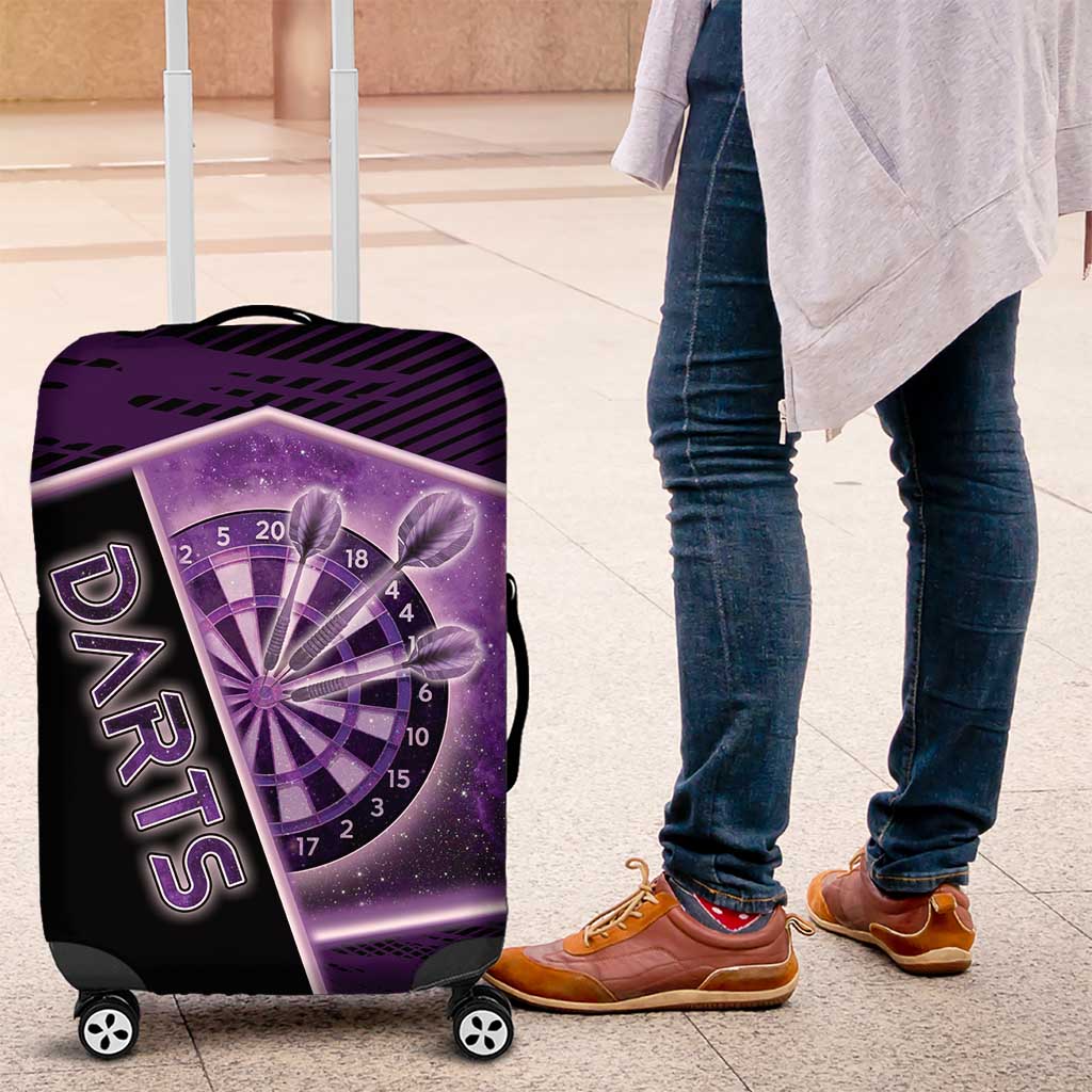 Darts Luggage Cover Galaxy Style Purple DT05