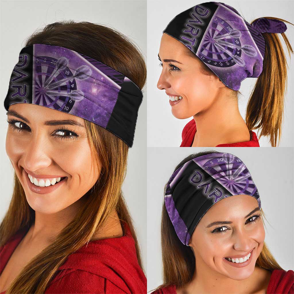 Darts Neck Gaiter Galaxy Style Purple DT05