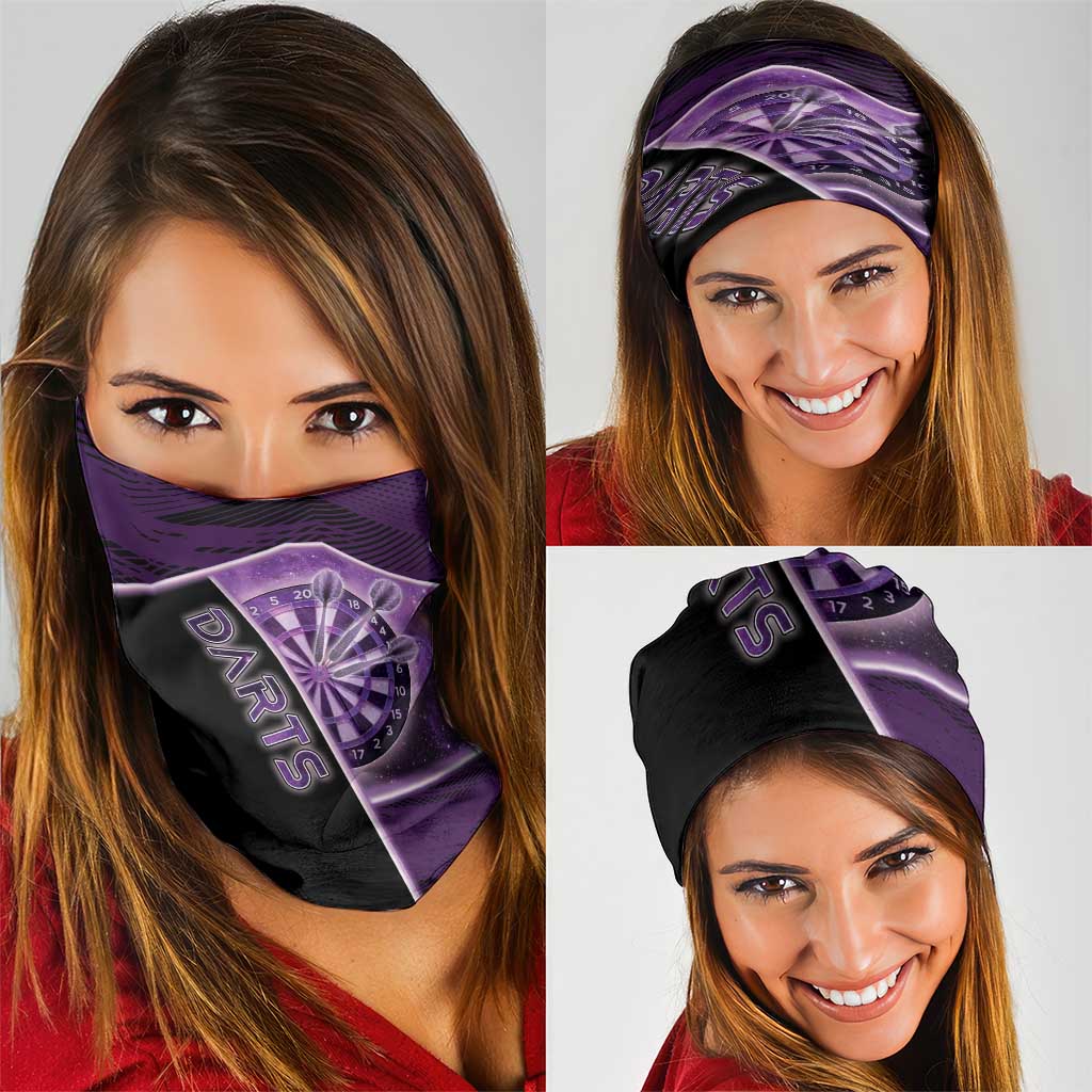 Darts Neck Gaiter Galaxy Style Purple DT05
