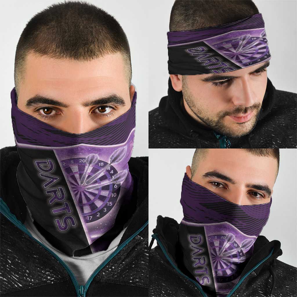 Darts Neck Gaiter Galaxy Style Purple DT05