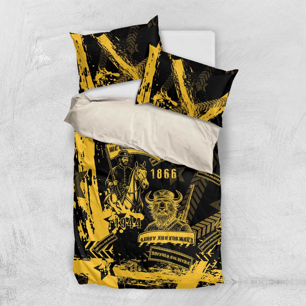 Buffalo Soldiers African American Bedding Set Military Urban Retro Style DT05