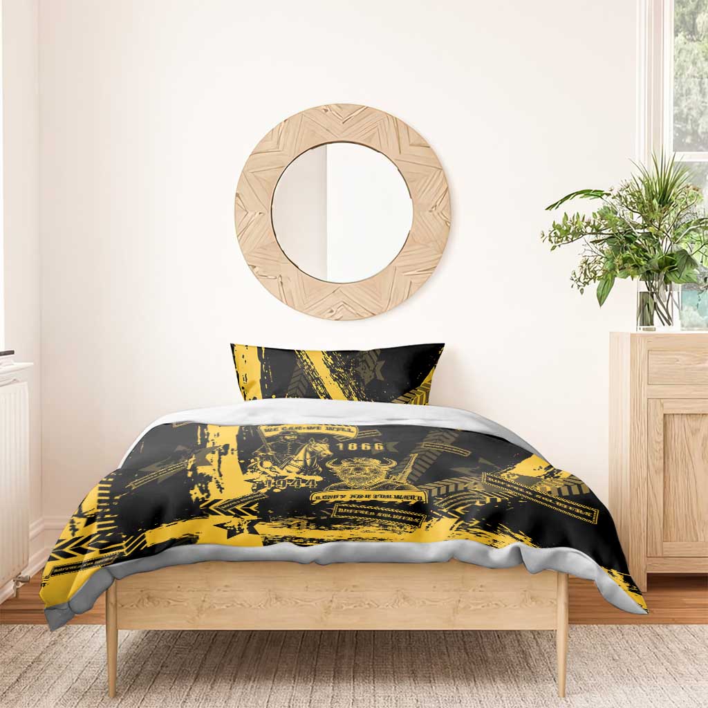 Buffalo Soldiers African American Bedding Set Military Urban Retro Style DT05