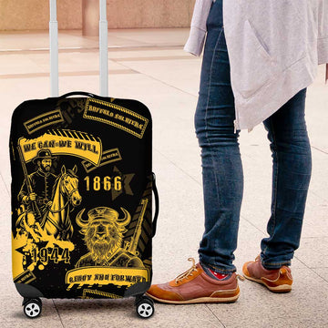 Buffalo Soldiers Luggage Cover Military Urban Retro Style DT05
