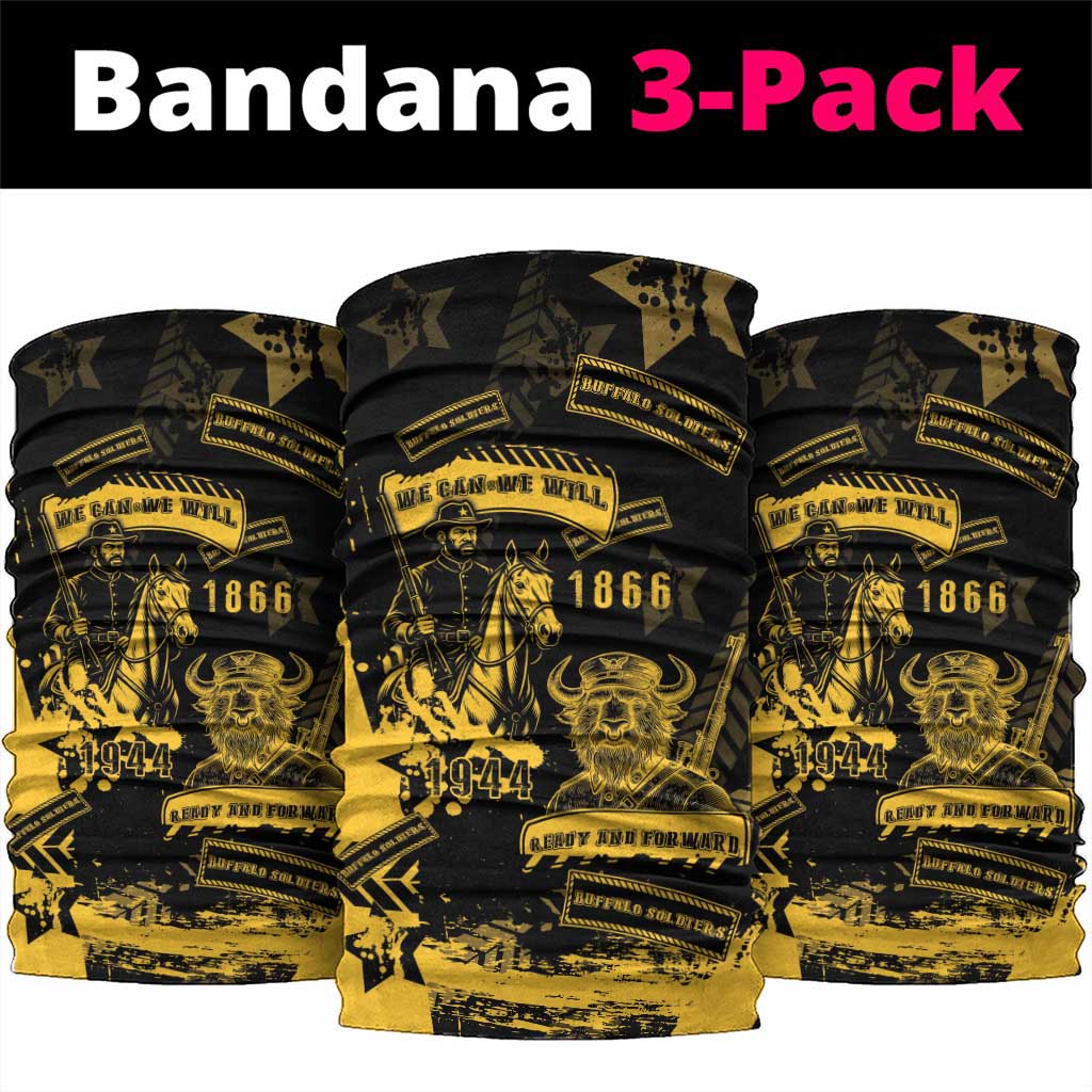 Buffalo Soldiers Neck Gaiter Military Urban Retro Style DT05
