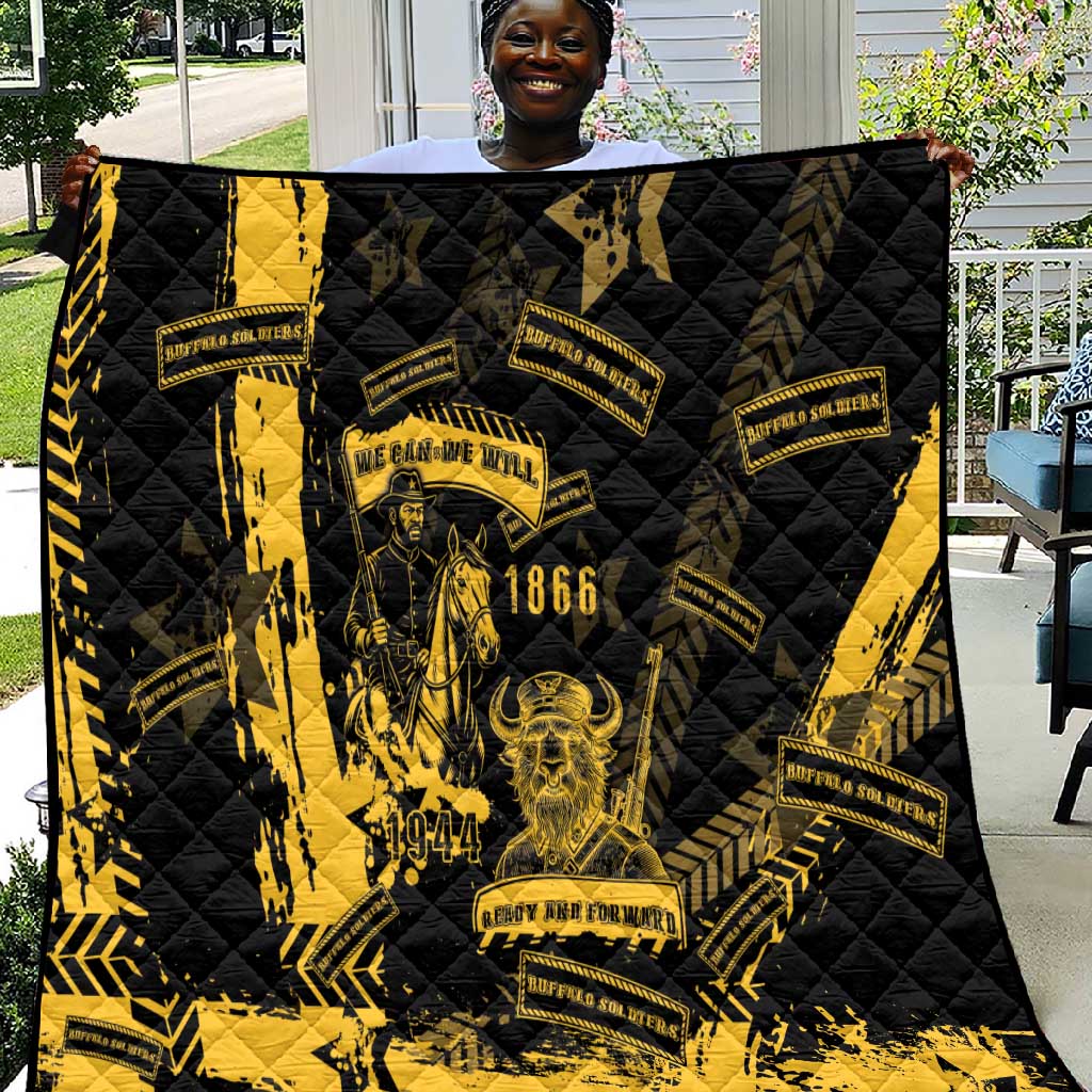 Buffalo Soldiers African American Quilt Military Urban Retro Style DT05