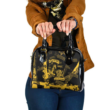 Buffalo Soldiers Shoulder Handbag Military Urban Retro Style DT05