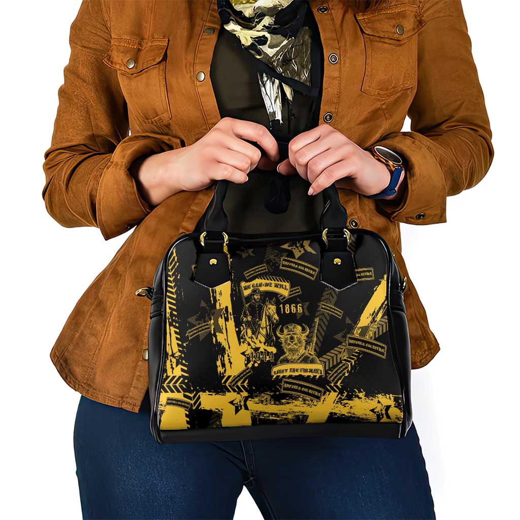 Buffalo Soldiers Shoulder Handbag Military Urban Retro Style DT05