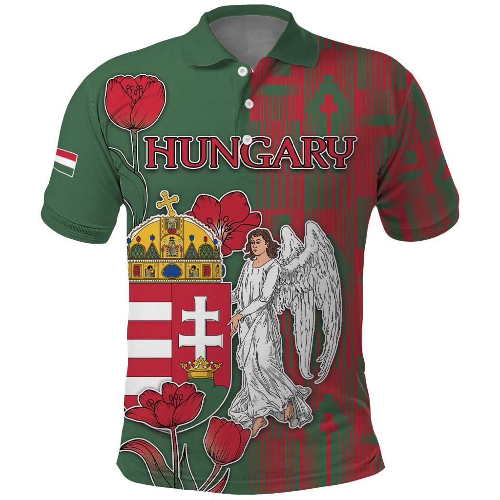 Personalized Hungary Polo Shirt Coat Of Arms 1896 DT05