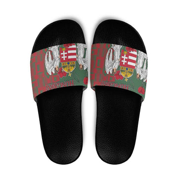 Hungary Slide Sandals Coat Of Arms 1896 DT05