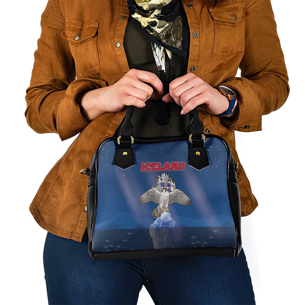 Iceland Shoulder Handbag The Gyrfalcon With Symbol DT05