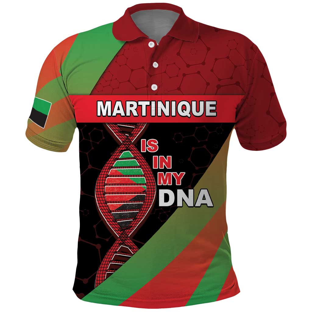 Martinique Is In My DNA Polo Shirt DT05