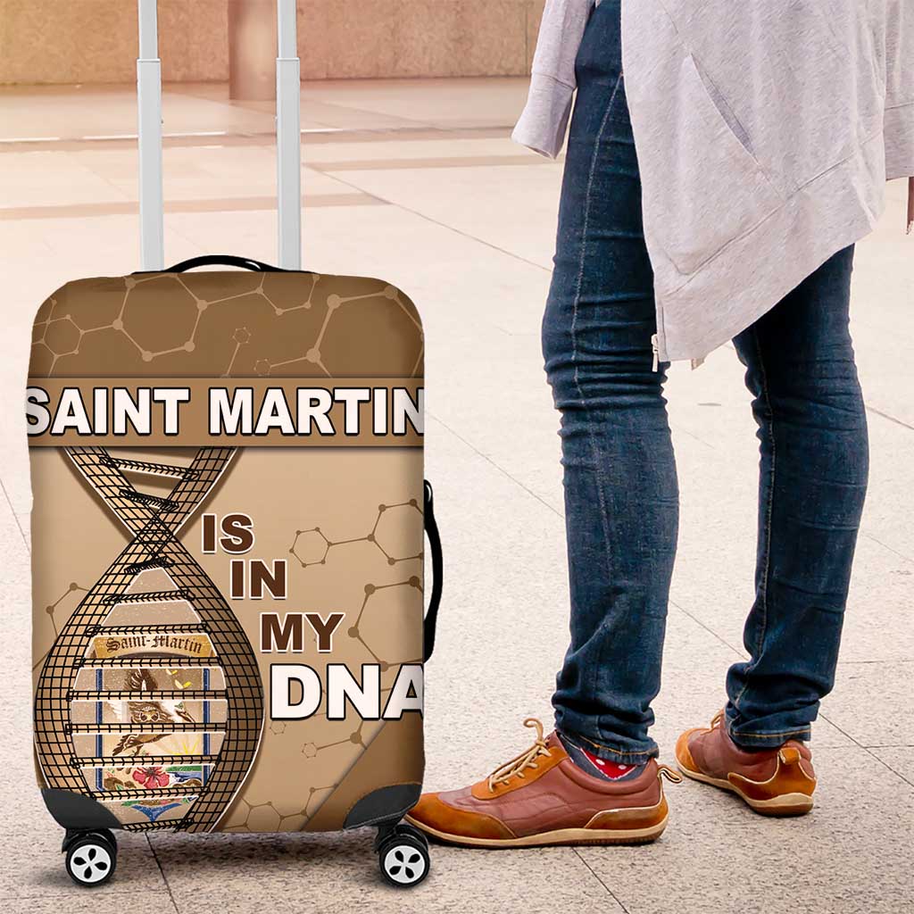 Saint Martin Is In My DNA Luggage Cover DT05