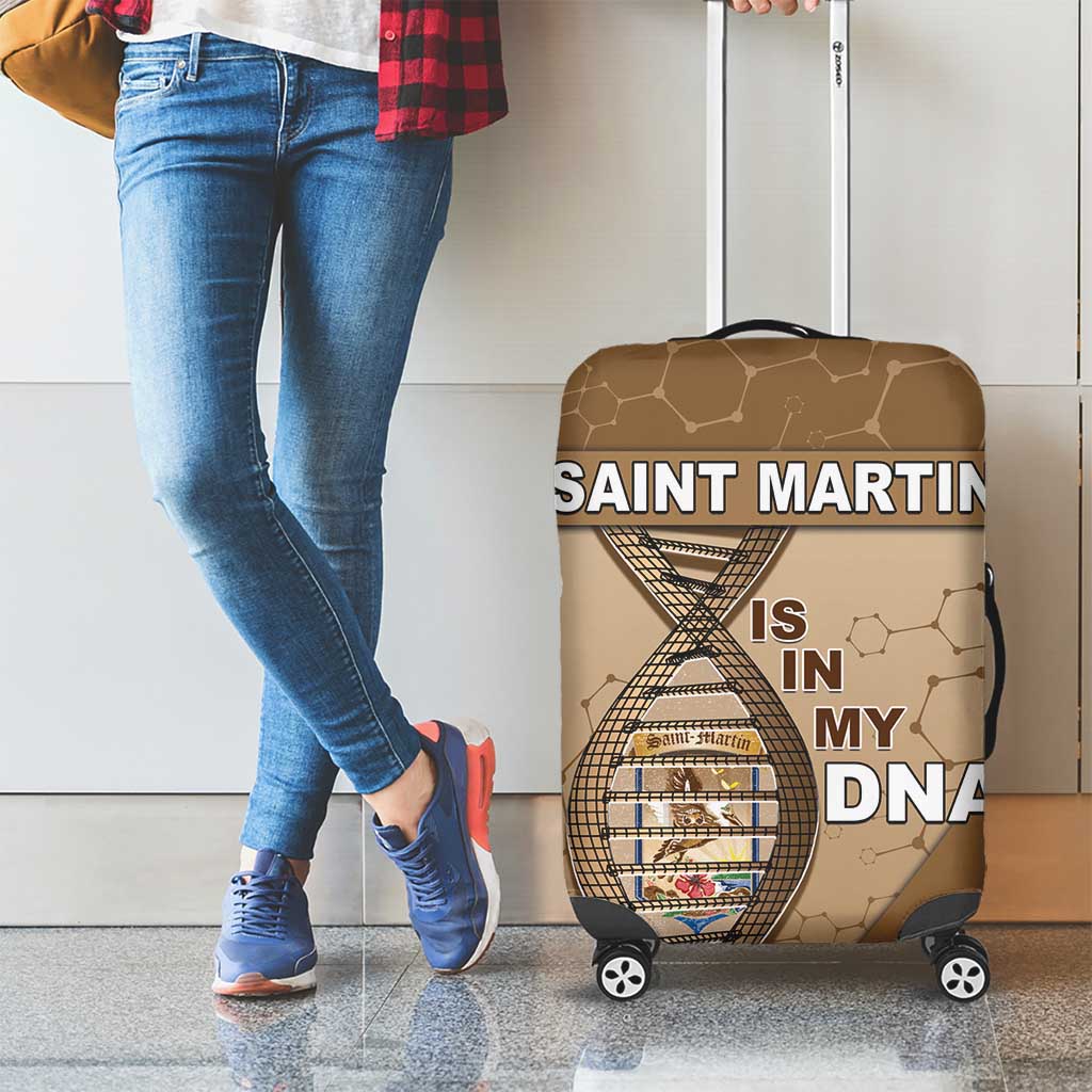 Saint Martin Is In My DNA Luggage Cover DT05