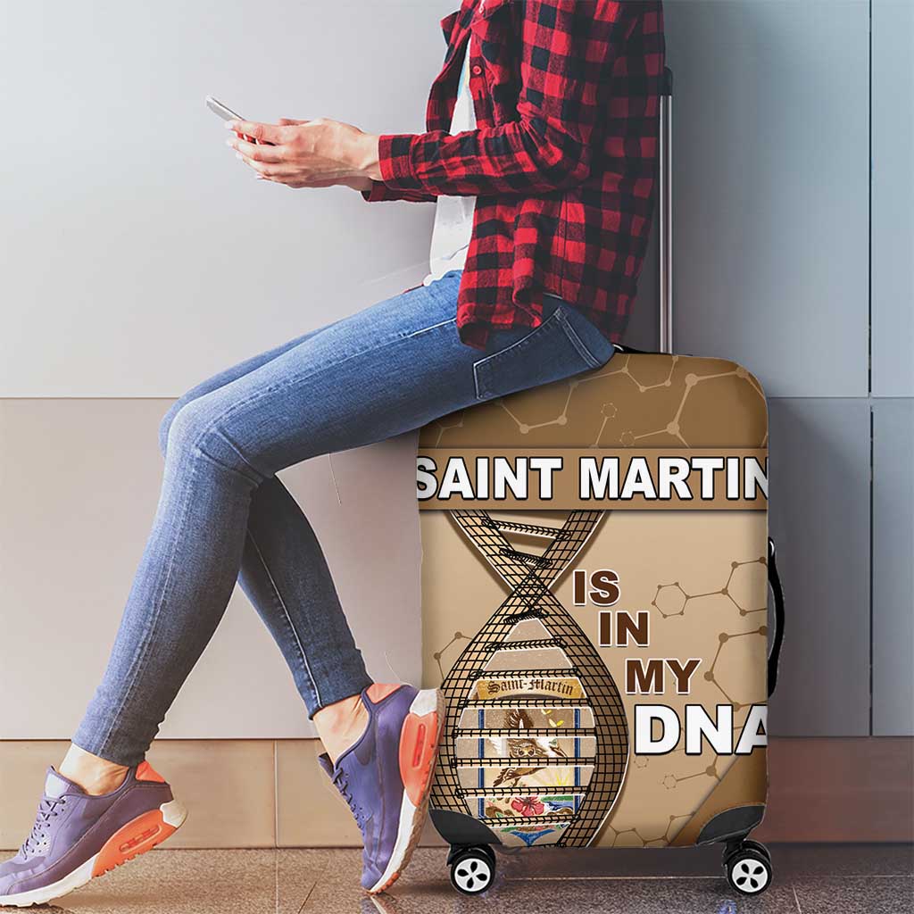 Saint Martin Is In My DNA Luggage Cover DT05