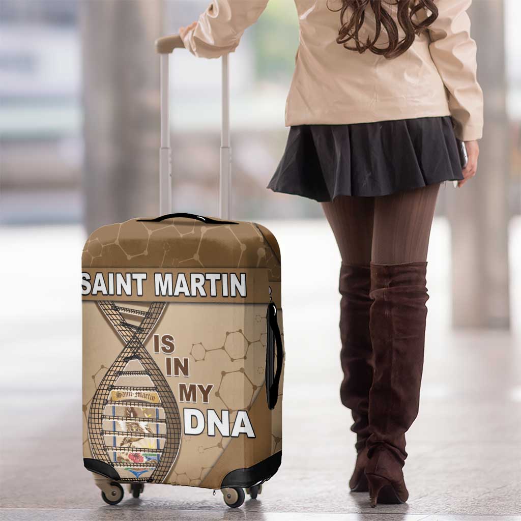 Saint Martin Is In My DNA Luggage Cover DT05