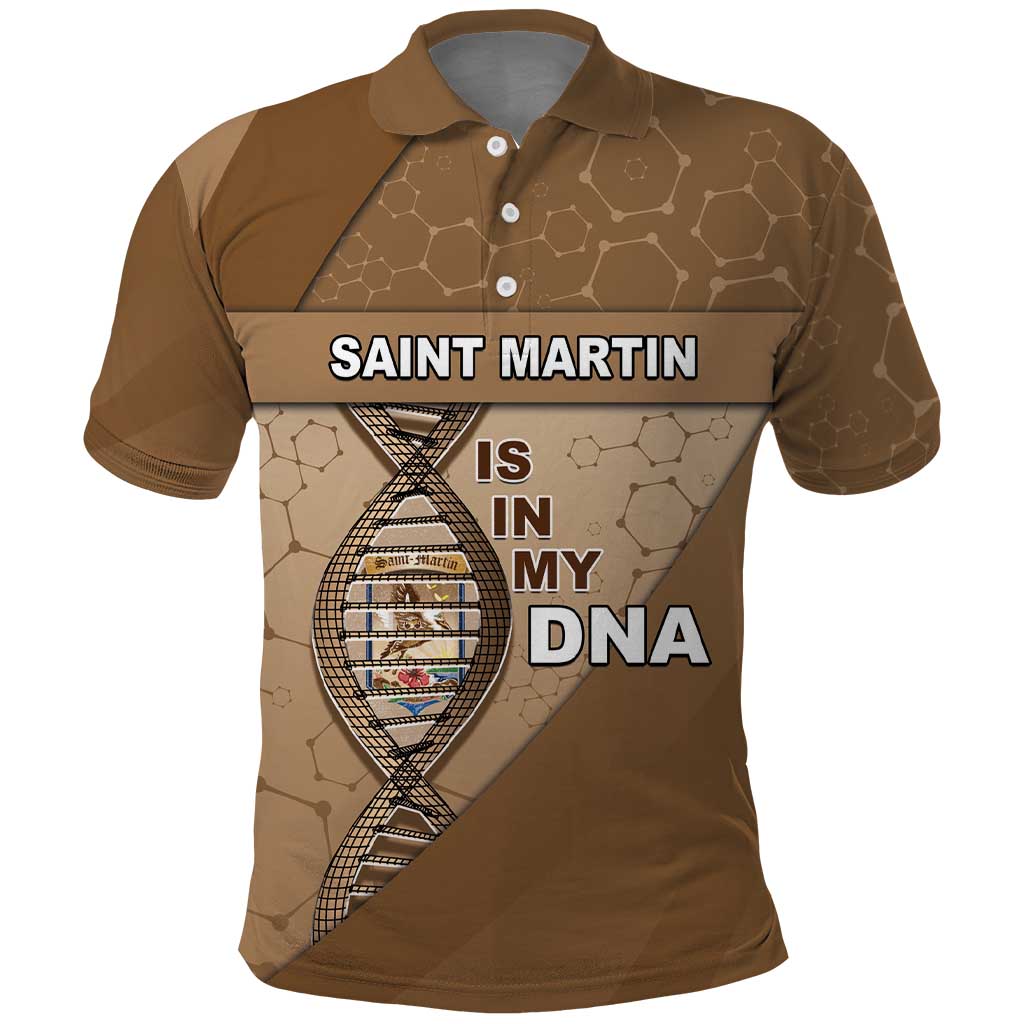 Saint Martin Is In My DNA Polo Shirt DT05