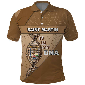 Saint Martin Is In My DNA Polo Shirt DT05