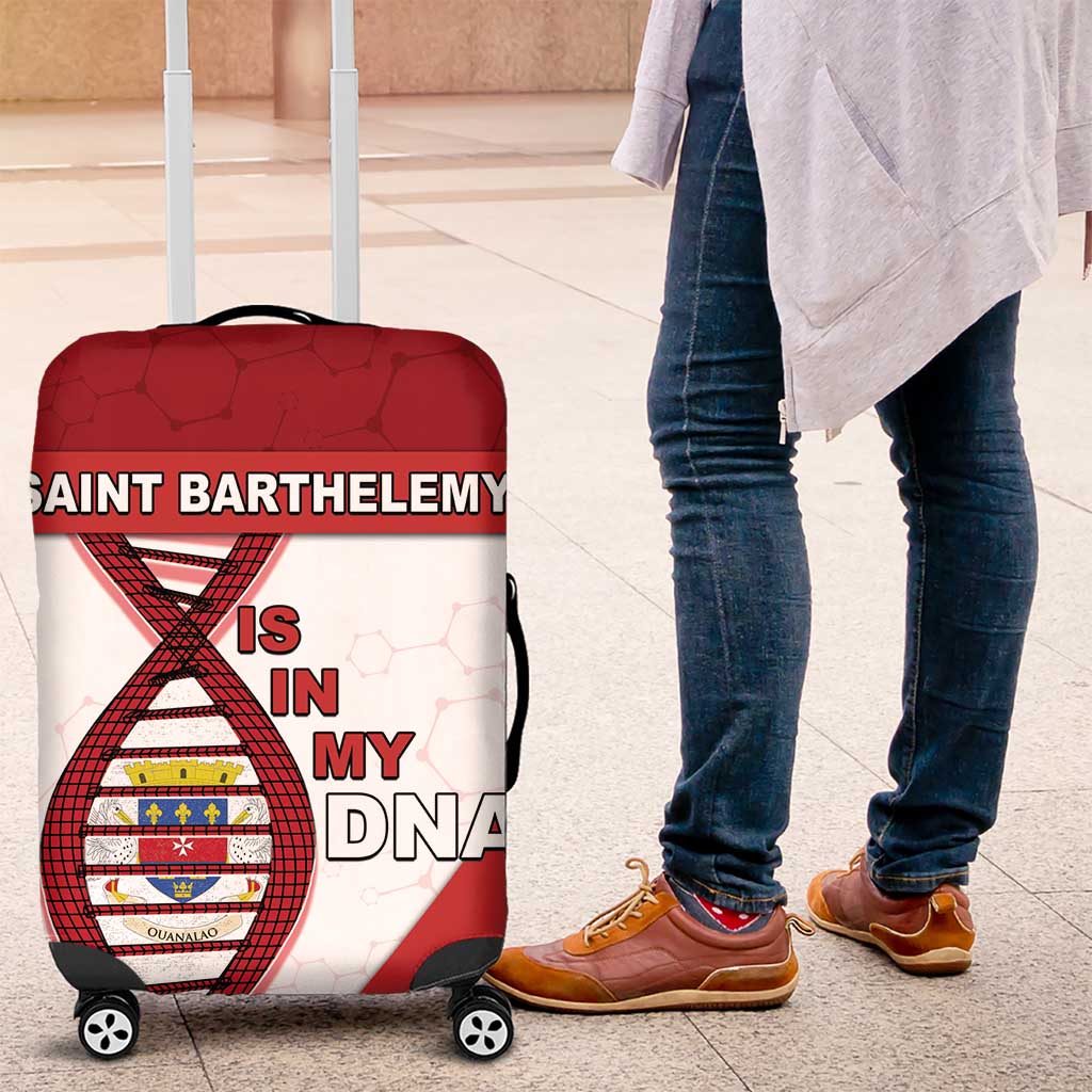 Saint Barthelemy Is In My DNA Luggage Cover DT05