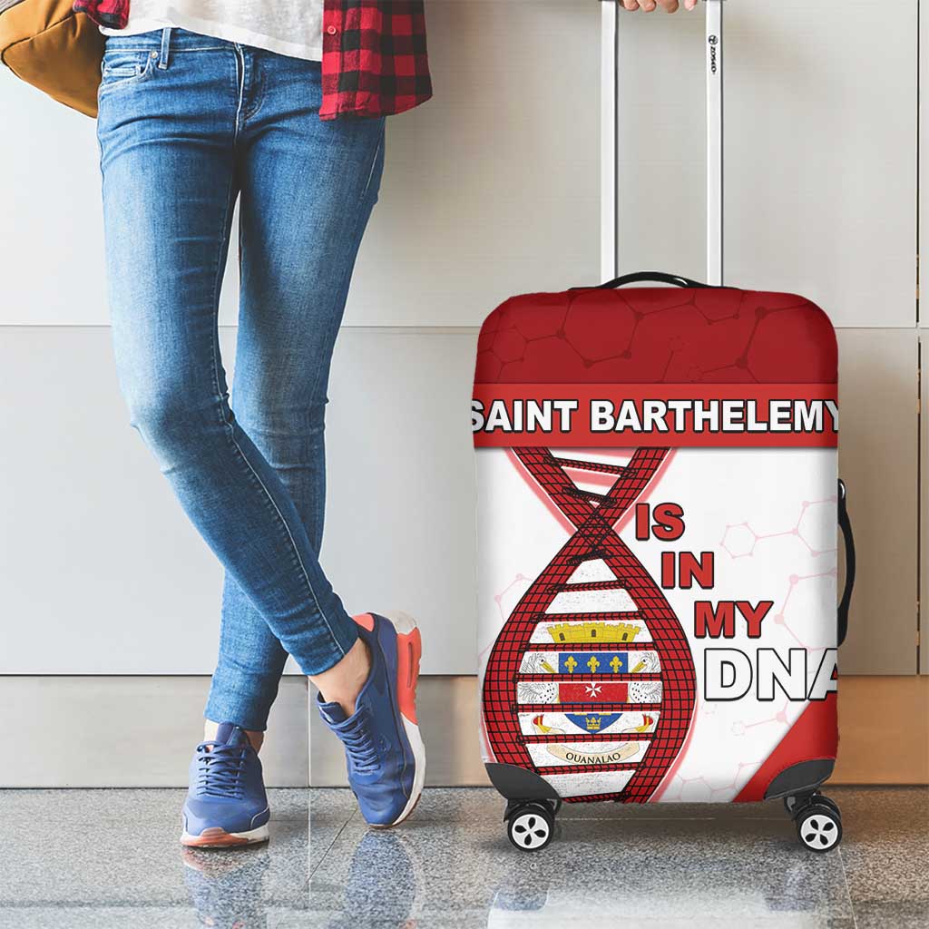 Saint Barthelemy Is In My DNA Luggage Cover DT05