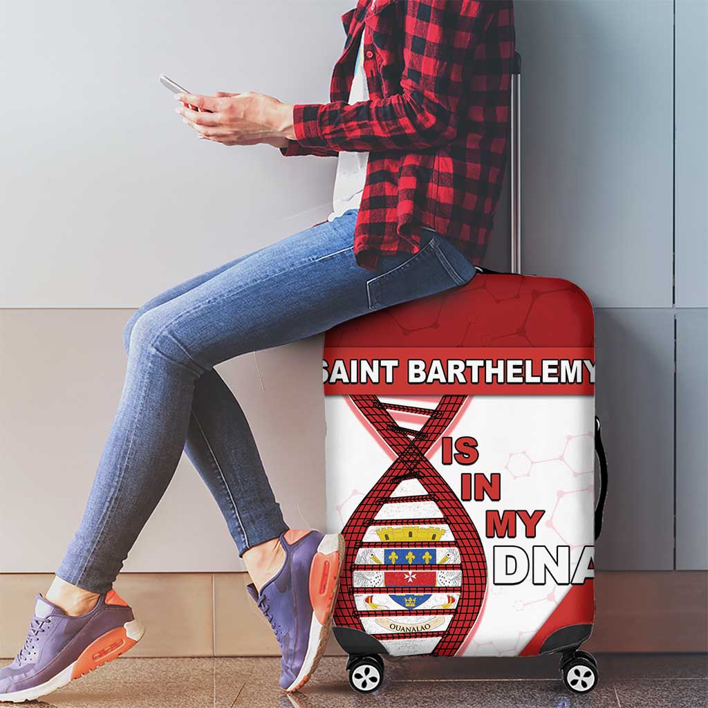 Saint Barthelemy Is In My DNA Luggage Cover DT05