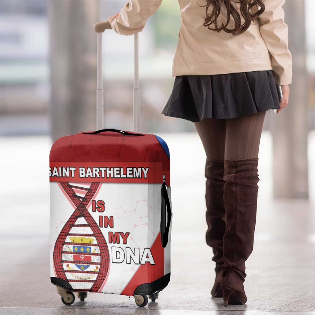 Saint Barthelemy Is In My DNA Luggage Cover DT05