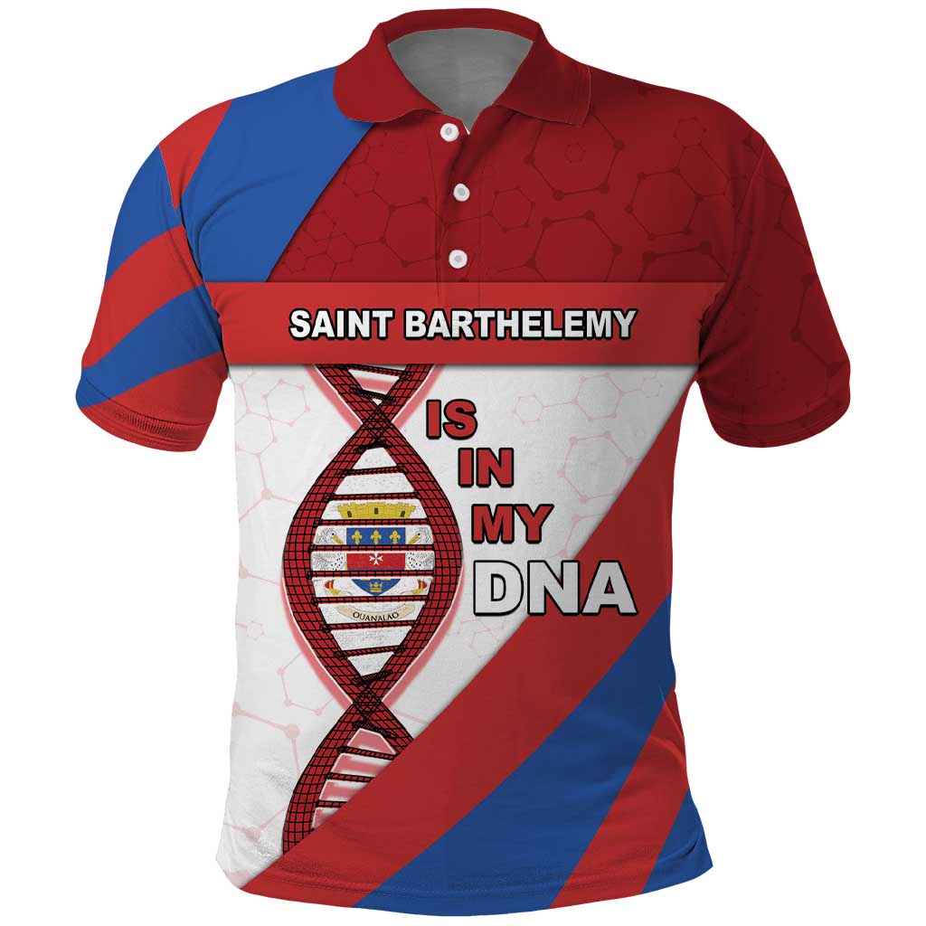 Saint Barthelemy Is In My DNA Polo Shirt DT05