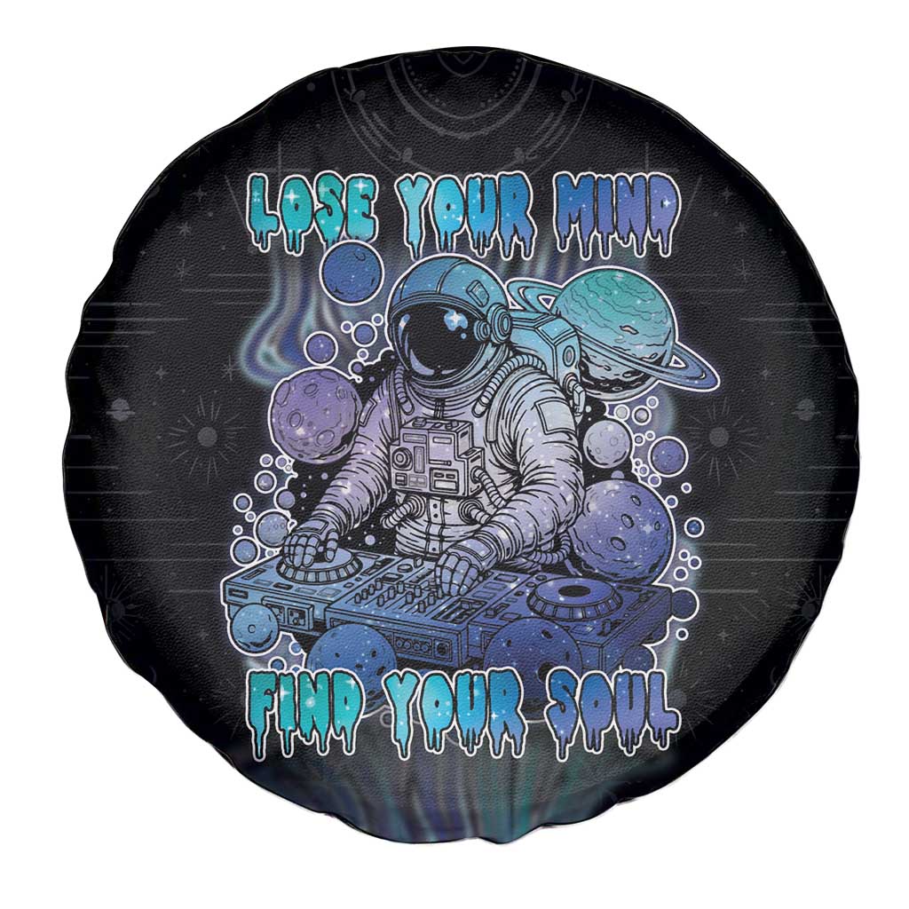 Astronaut Spare Tire Cover Love Your Mind Find Your Soul DT05