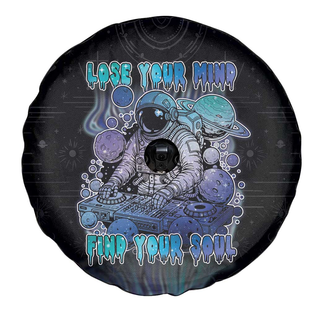 Astronaut Spare Tire Cover Love Your Mind Find Your Soul DT05