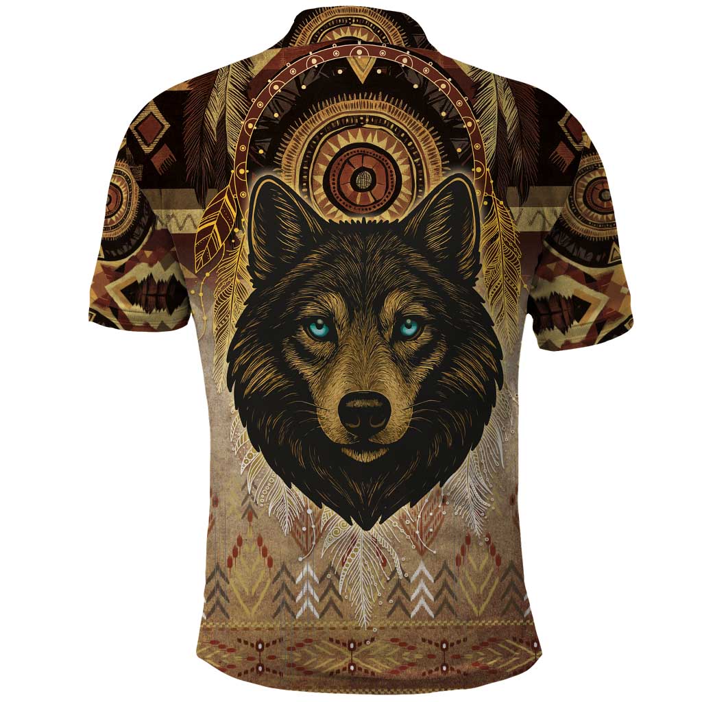 Native American Animal Spirit Polo Shirt DT05