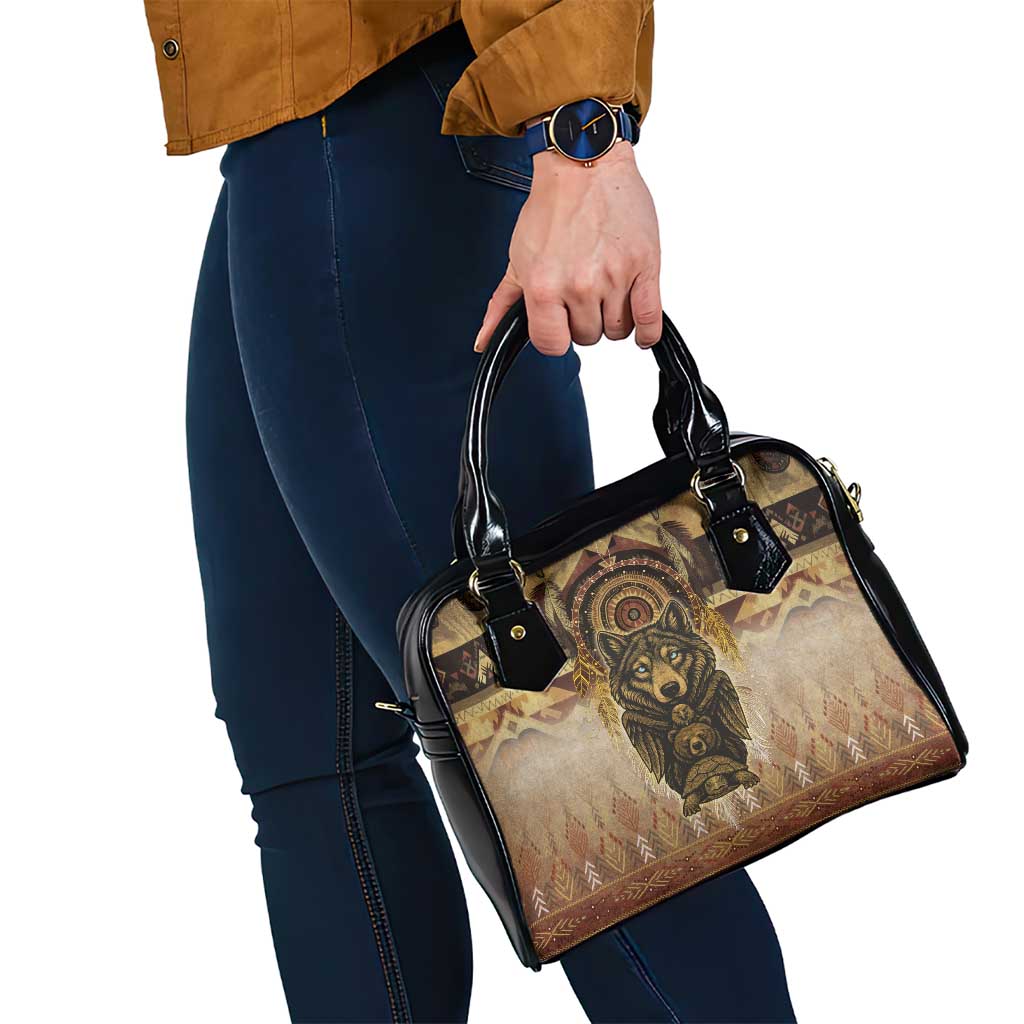 Native American Animal Spirit Shoulder Handbag DT05