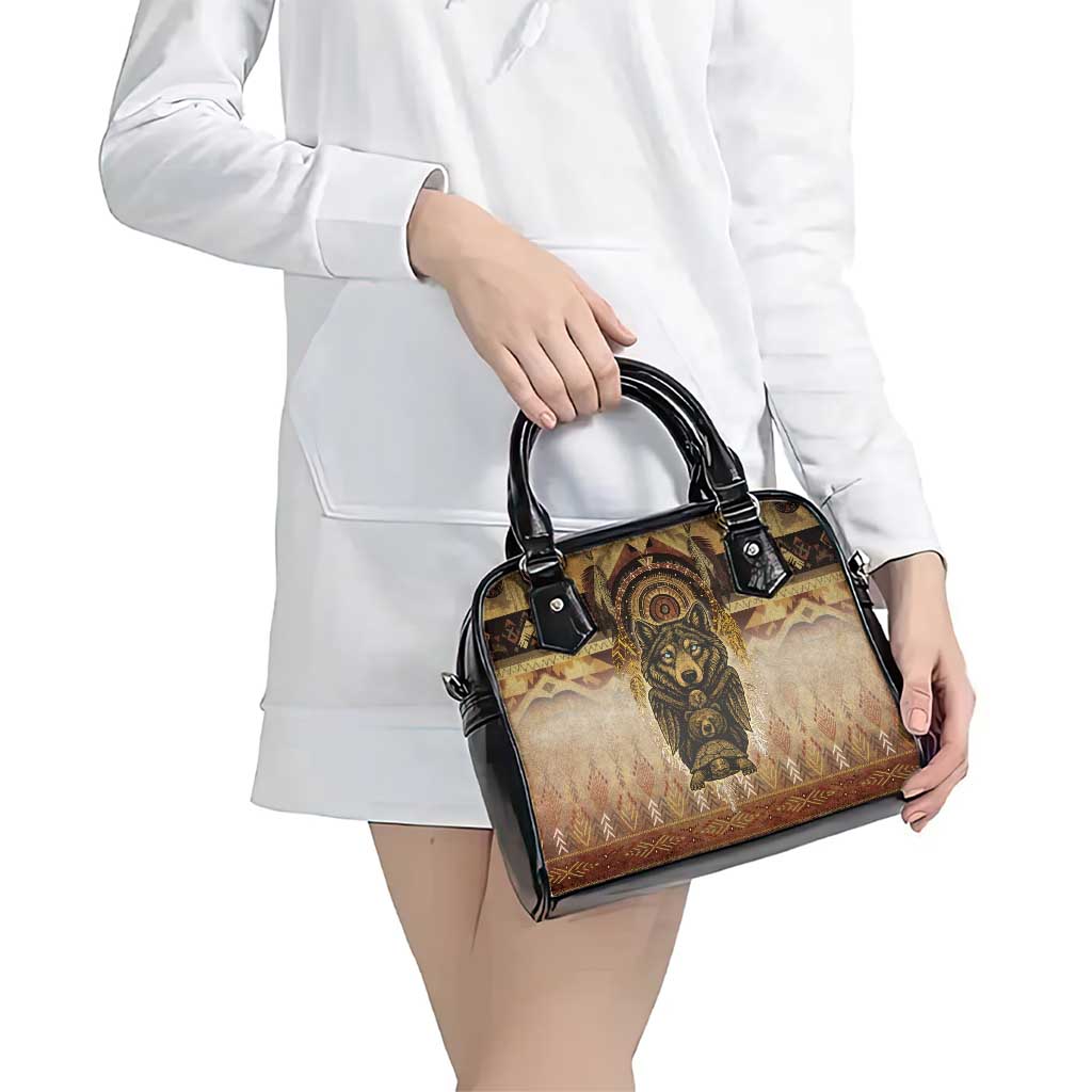 Native American Animal Spirit Shoulder Handbag DT05