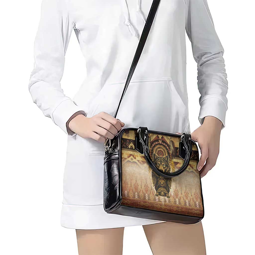 Native American Animal Spirit Shoulder Handbag DT05